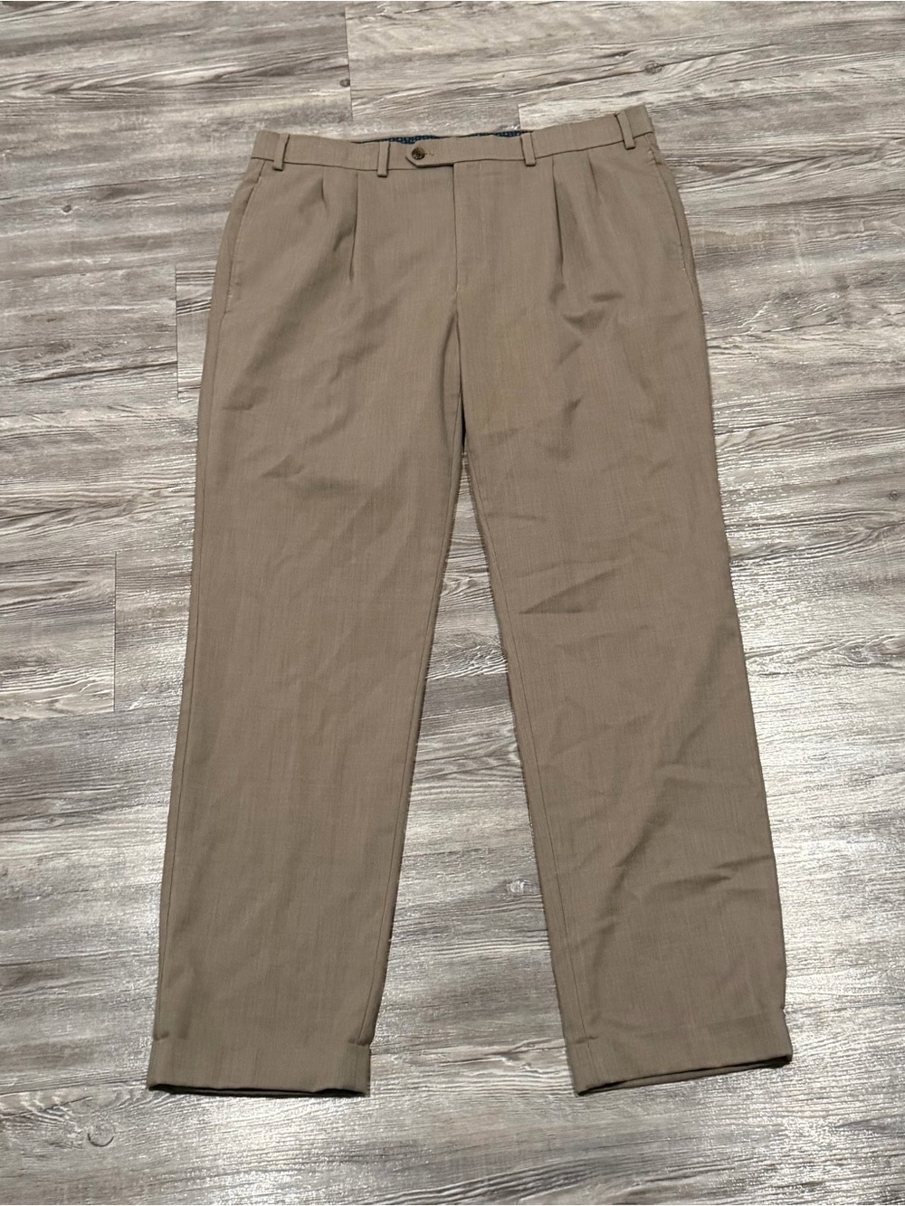 Lauren Ralph Lauren Men’s Light Brown Tan Dress Suit Pants size 36x32